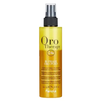 Fanola Oro Therapy Bi-Phase Oro Puro Двофазний спрей з кератином