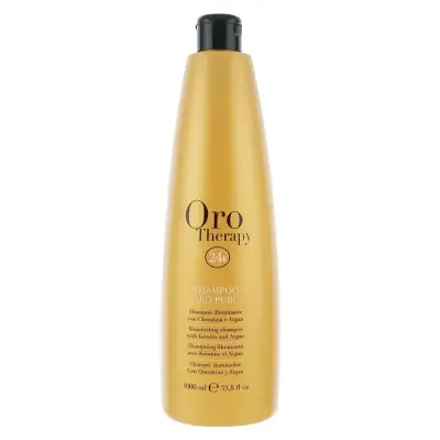 Fanola Oro Therapy Shampoo Oro Puro Зволожуючий шампунь для волосся з мікрочастинками золота
