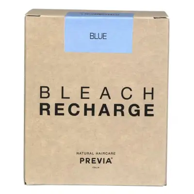 Previa Натуральне волоссяcare Dust Free Powder Bleach Blue Пудра для волосся, що освітлює, блакитна (запаска)