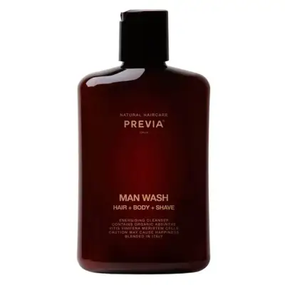 Previa Man Wash Шампунь-гель для волосся та тіла