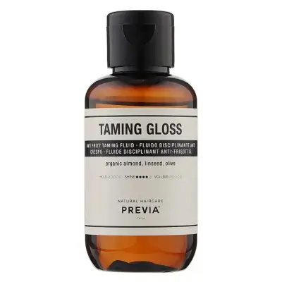 Previa Style and Finish Taming Gloss Флюїд-блиск для волосся з екстрактом насіння льону