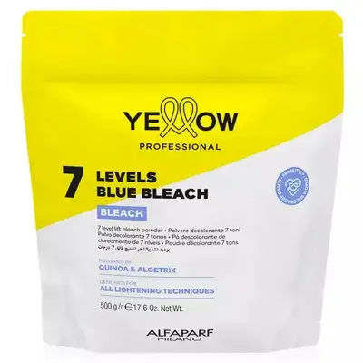 Yellow Bleach 7 Levels Пудра для волосся, що освітлює, до 7-ти тонів