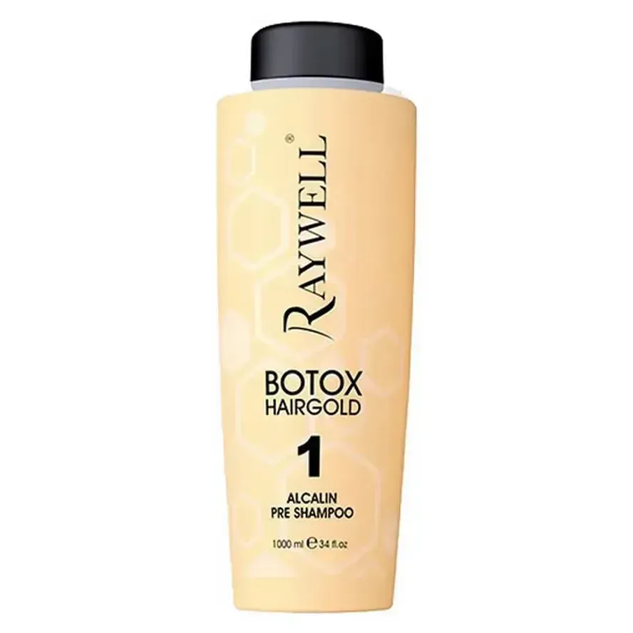 Raywell Botox Hairgold Shampoo Подготовительный шампунь перед процедурой ботокса 1000 мл.