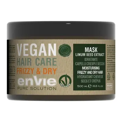 Envie Vegan Hair Care Frizzy & Dry Mask Маска зволожуюча для сухого та кучерявого волосся