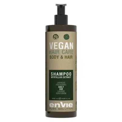 Envie Vegan Hair Care Body & Hair Shampoo Шампунь щоденний для волосся та тіла