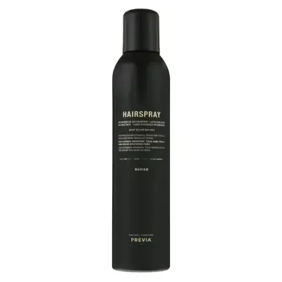 Previa Style and Finish Natural Hairspray Еко-спрей для об'єму волосся середньої фіксації
