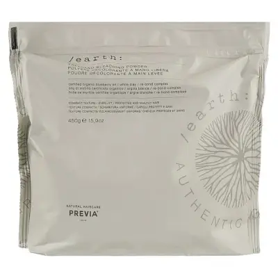 Previa Earth Freehand Bleaching Powder Пудра для волосся, що знебарвлює, техніка вільні руки