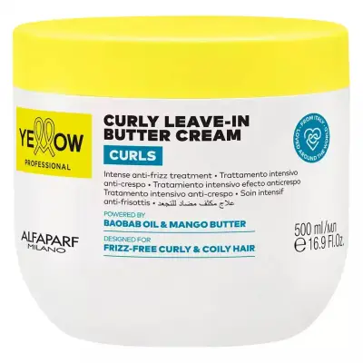 Yellow Curls Curly Leave-In Butter Cream Незмивний крем для кучерявого волосся
