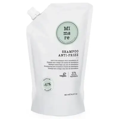 Mimare Anti-Frizz Shampoo Шампунь розгладжуючий для волосся з маслом макадамії