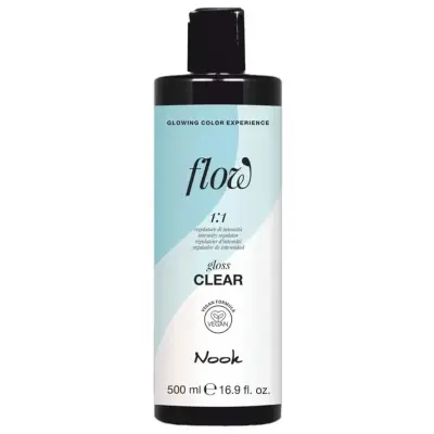 Nook Flow Gloss Clear Масляна фарба для волосся, що тонує.