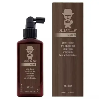 Barba Italiana Leonardo Hair Lotion Тривалентний лосьйон для волосся
