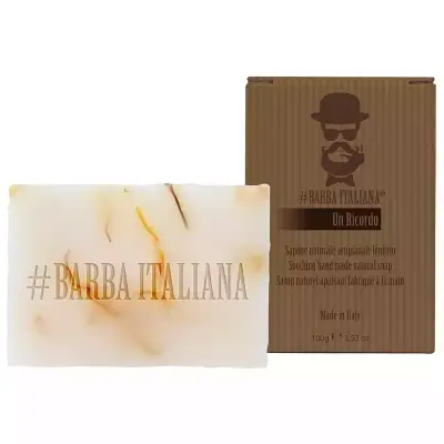 Barba Italiana Un Ricordo Natural Soap Натуральне заспокійливе мило