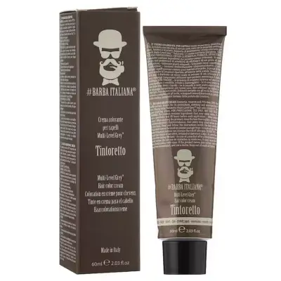 Barba Italiana Tintoretto Multi Level Grey nr. 6 Крем-фарба для чоловічого волосся