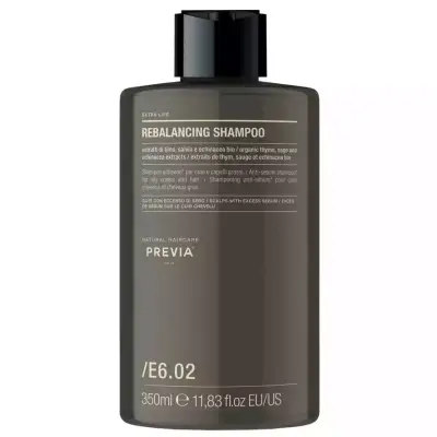 Previa Extra Life Rebalancing Shampoo Себорегулюючий шампунь для жирної шкіри голови