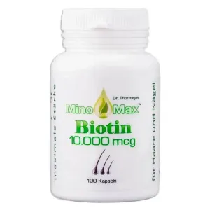 MinoMax Biotin 10 000 mcg Біотин вітаміни для волосся