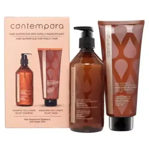 Contempora Hair Superfood For Frizzy Hair Velvet Set Набір для гладкості волосся