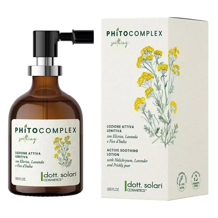 Dott. Solari Phitocomplex Active Soothing Lotion Лосьон для чувствительной кожи головы 50 мл.