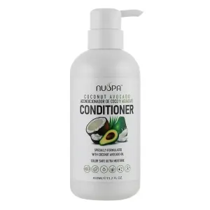 Кондиционер для волос с кокосом и авокадо Clever Hair Cosmetics Nuspa Coconut Avocado Conditioner 450 ml