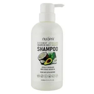 Шампунь для волос с кокосом Clever Hair Cosmetics Nuspa Coconut Avocado Shampoo