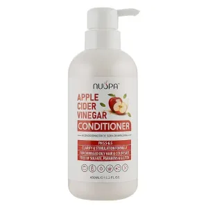 Кондиционер для волос с яблочным сидром Clever Hair Cosmetics Nuspa Apple Cider Vinegar Conditioner 450 ml