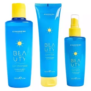 Emmebi Italia Beauty Experience Sun Set Набір засобів для захисту волосся від сонця (шампунь + маска + спрей)