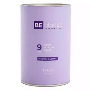 Emmebi Italia Be Blonde Deko Powder Black 9 Пудра, що освітлює екстремальний блонд (чорна)