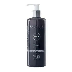 Emmebi Illumia Color Mask Black Тонуюча маска для волосся (чорна)