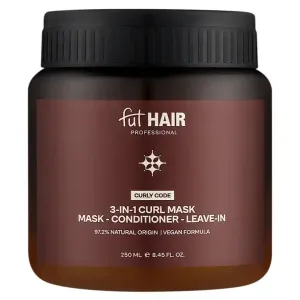 FutHair Professional Curly Code 3-in-1 Curly Mask Mask-Conditioner-Leave-In Незмивна маска-кондиціонер для волосся