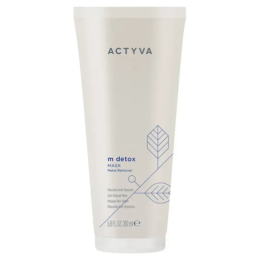 Kemon Actyva M Detox Metal Remover Mask Маска для запобігання накопиченню металів у волоссі 200 мл.
