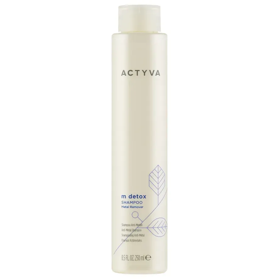 Kemon Actyva M Detox Metal Remover Shampoo Шампунь для видалення металів із волосся 250 мл.