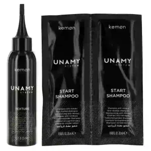 Kemon Unamy Kit Texture Напівперманентна хімічна завивка без нейтралізатора 125/2х20 мл.