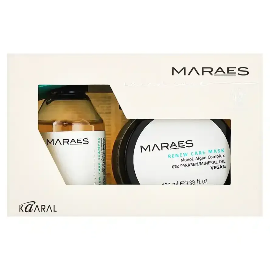 Kaaral Maraes Vegan Renew Care Travel Kit Дорожній набір для відновлення волосся 2х100 мл.