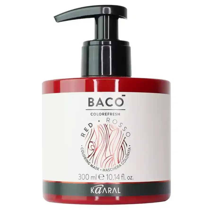 Kaaral Baco Colorefresh Coloring Mask Red Тонуюча маска для волосся (червона) 300 мл.