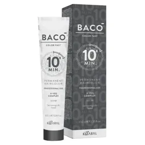 Kaaral Baco Color Fast Постійна 10-хвилинна фарба для волосся 100 мл.