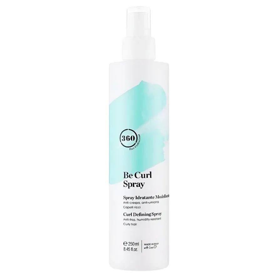 360 Hair Professional Be Curl Spray Спрей для укладання кучерявого волосся з ефектом проти спутування