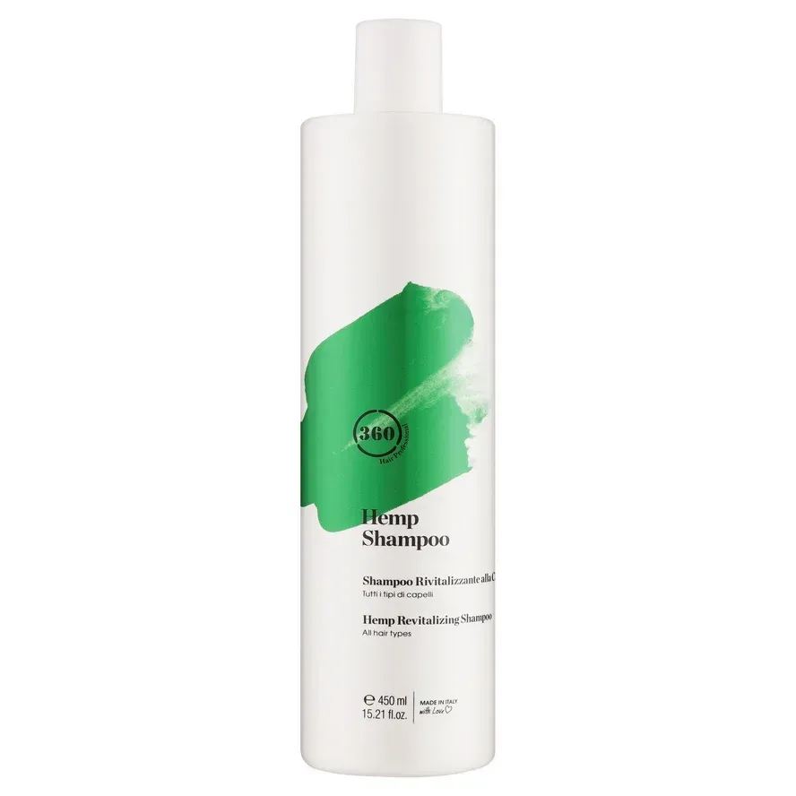 360 Hair Professional Hemp Revitalizing Shampoo Шампунь для відновлення та живлення волосся