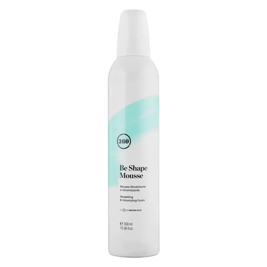 360 Hair Professional Be Shape Mousse Мус для укладання волосся сильної фіксації