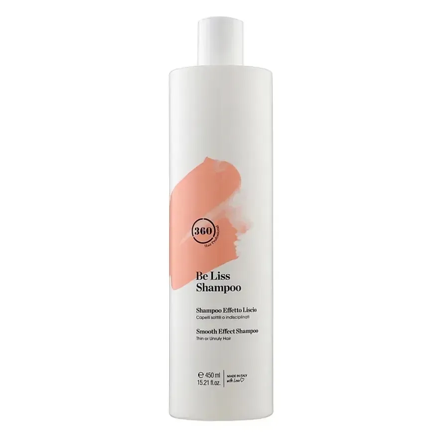 360 Hair Professional Be Liss Shampoo Шампунь з ефектом розгладження волосся