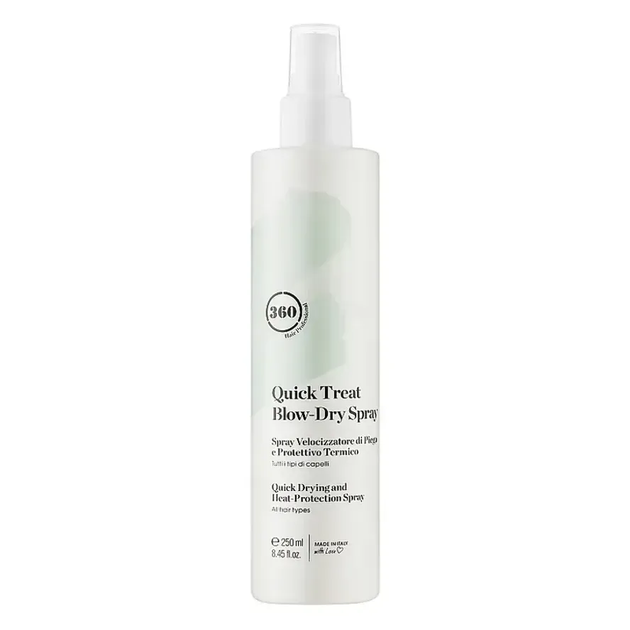 360 Hair Professional Quick Treat Blow-Dry Spray Термозахисний спрей для швидкого висушування волосся