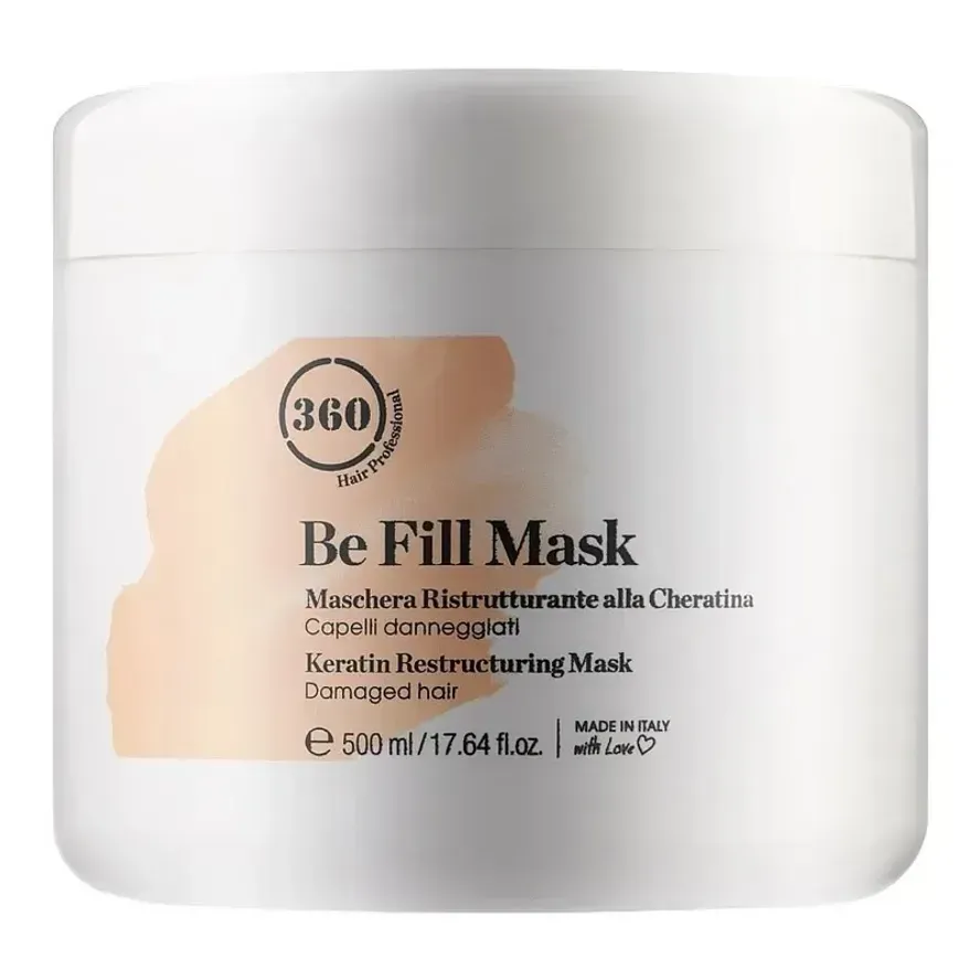 360 Hair Professional Be Fill Damaged Hair Restructuring Mask Маска для сухого та пошкодженого волосся з кератином