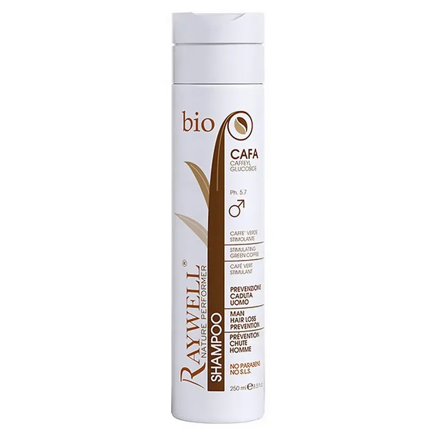 Raywell ВІО Cafa Shampoo Шампунь для чоловіків проти випадіння волосся